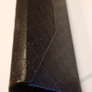 Empty Gucci Eyewear case